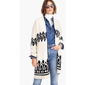 POINT SUR LONG SWEATER/CARDIGAN SIZE L